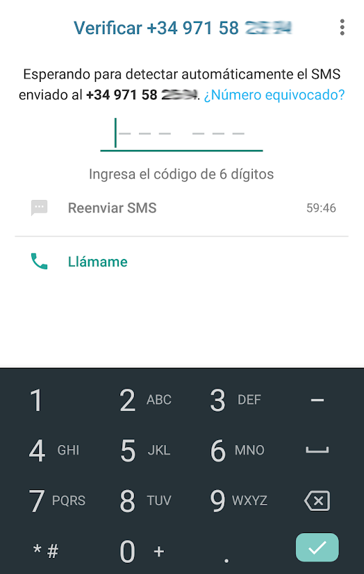 Whatsapp ahora con numeración fija o VoIP 2